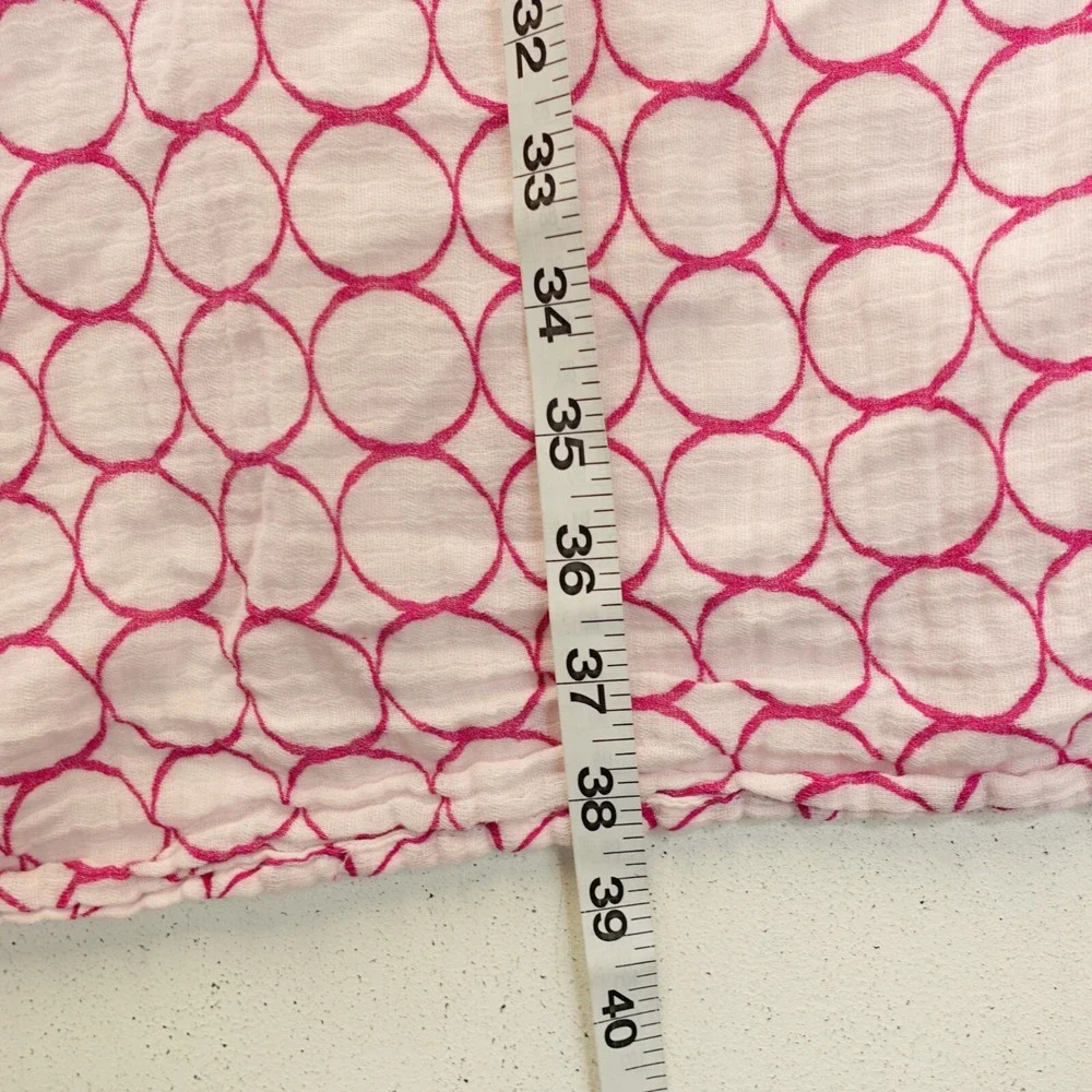 Pink Baby Wrap Swaddling Blanket Square Light Geometric Cozy SWADDLE DESIGNS